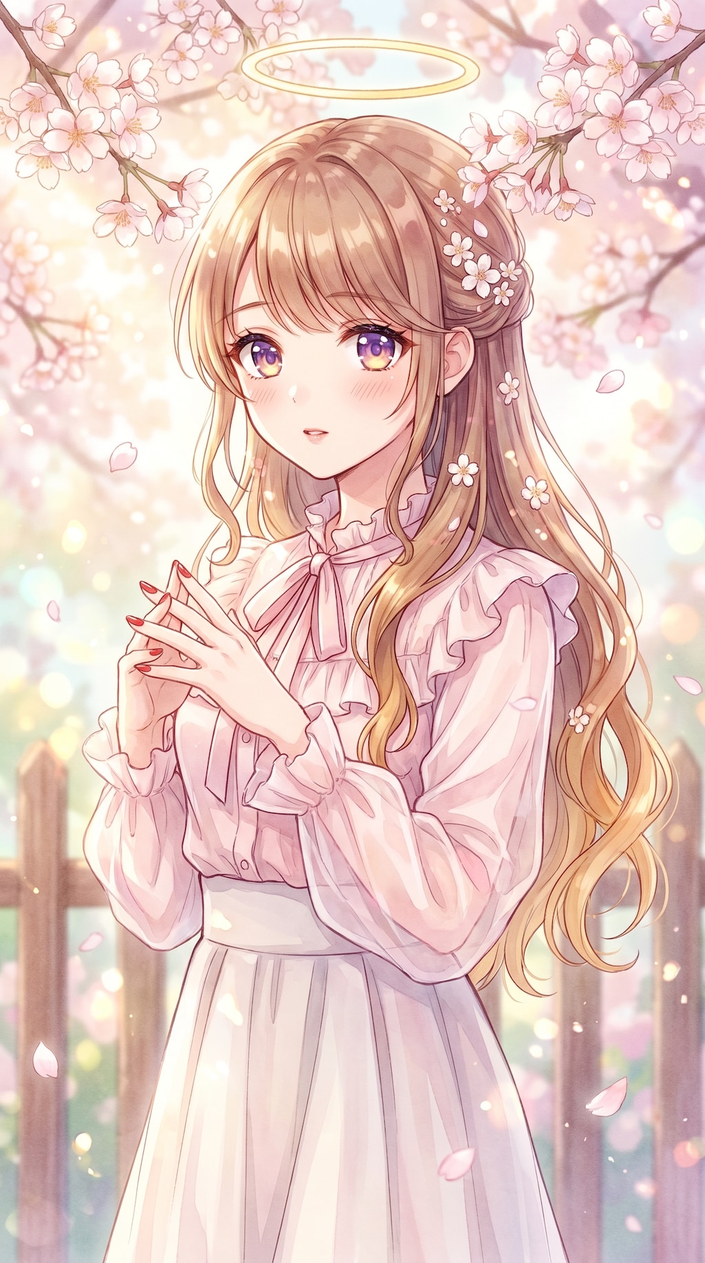 桜霞の天輪