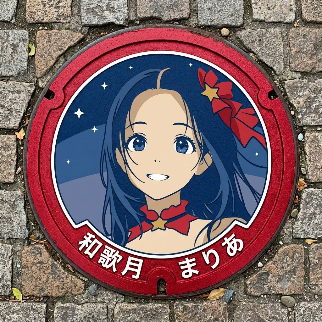 マンホールの和歌月まりあ