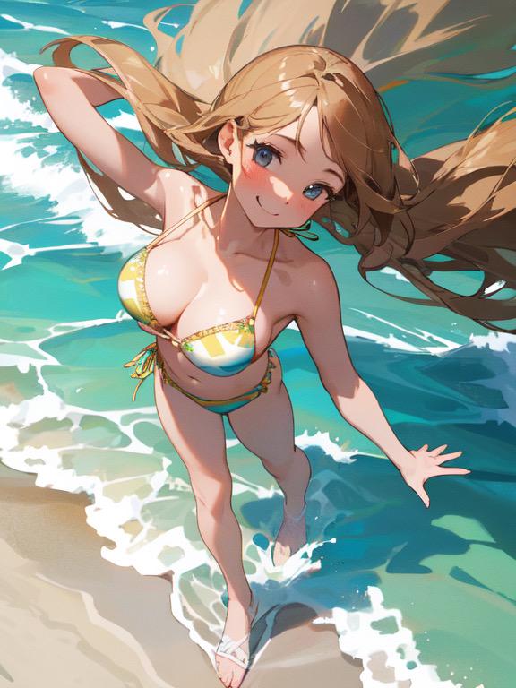海辺の女神