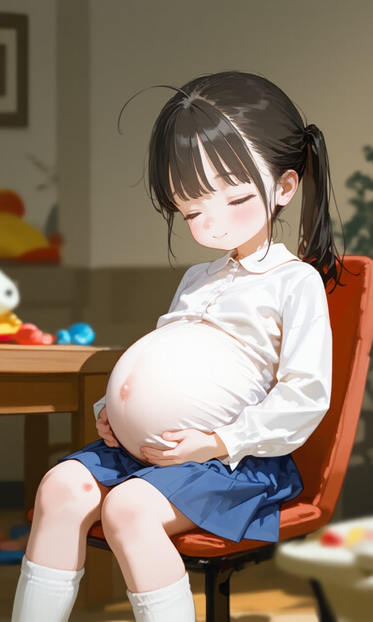 妊娠少女５４６ | の人気AIイラスト・グラビア