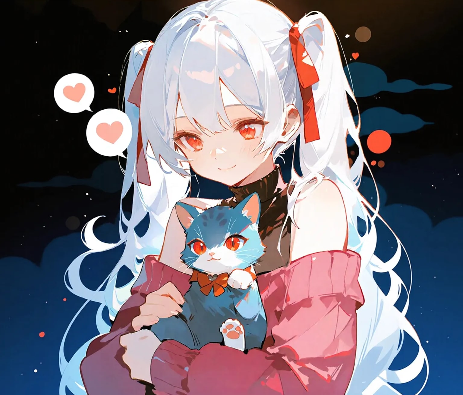 ラブ❤️ネコ | の人気AIイラスト・グラビア