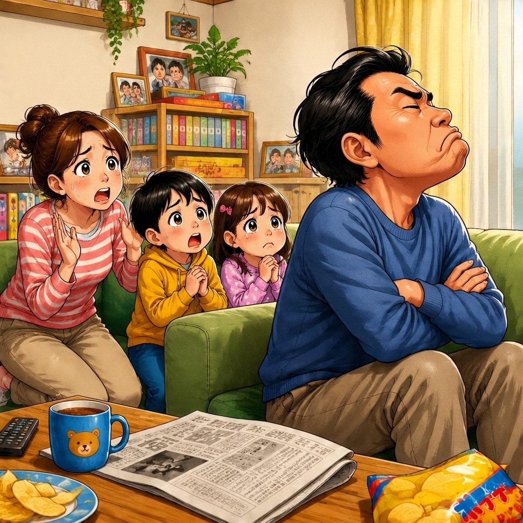 父ぷいっ