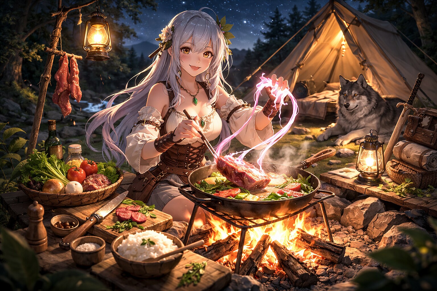 ファンタジー風飯テロ。てかマジ腹減った・・・