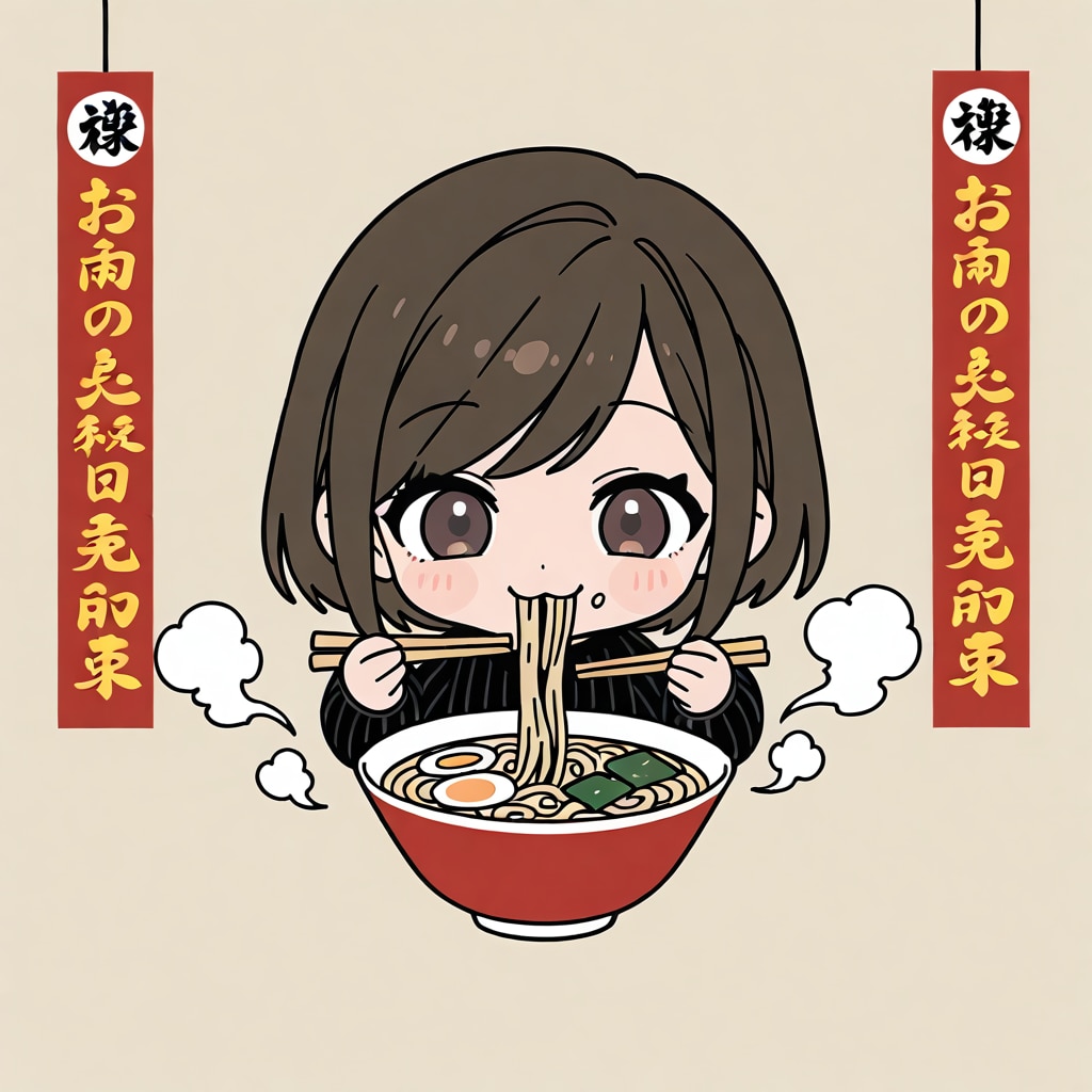ラーメンBUBBLEちゃん | の人気AIイラスト・グラビア
