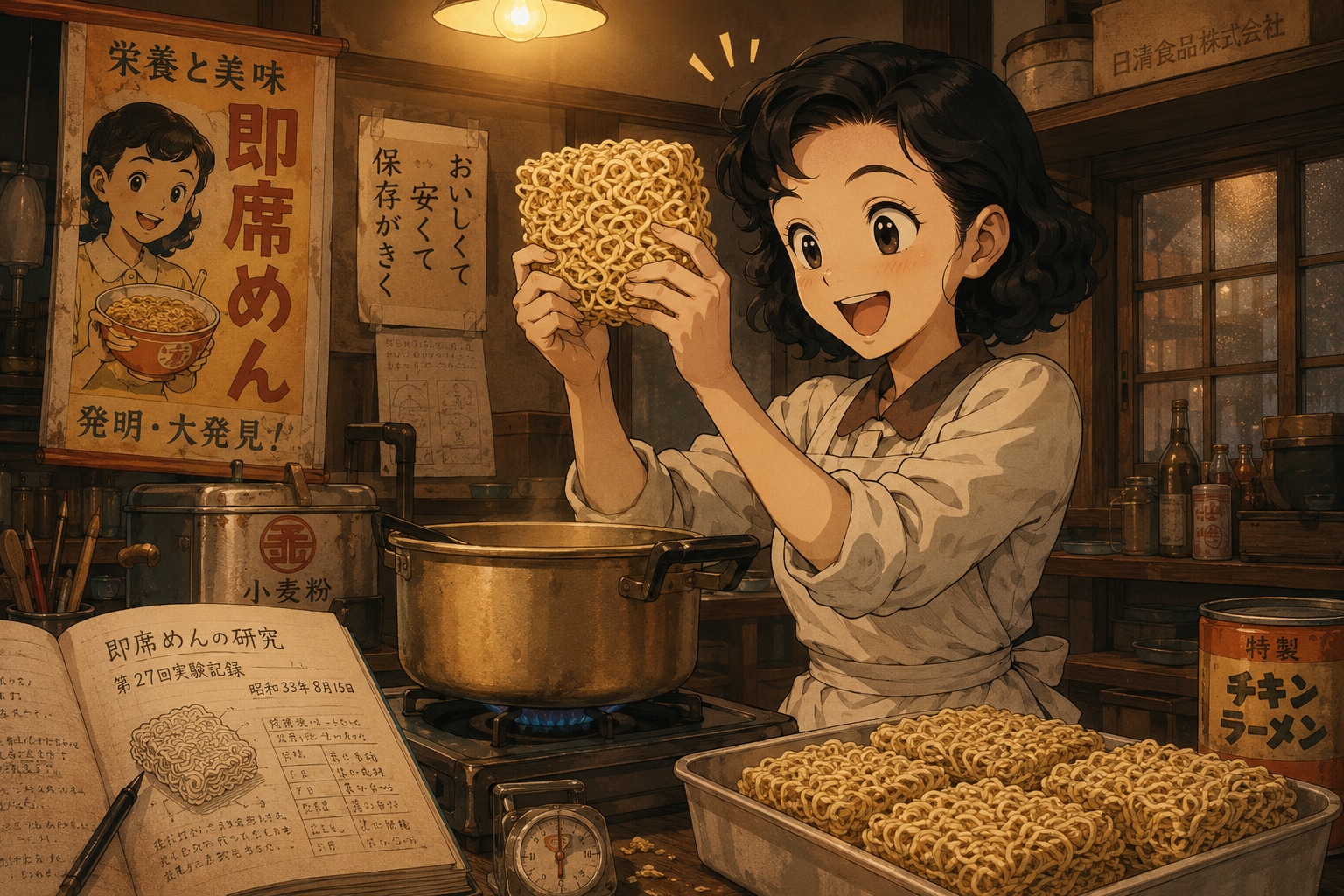 8月25日は即席ラーメン記念日ですね | の人気AIイラスト・グラビア