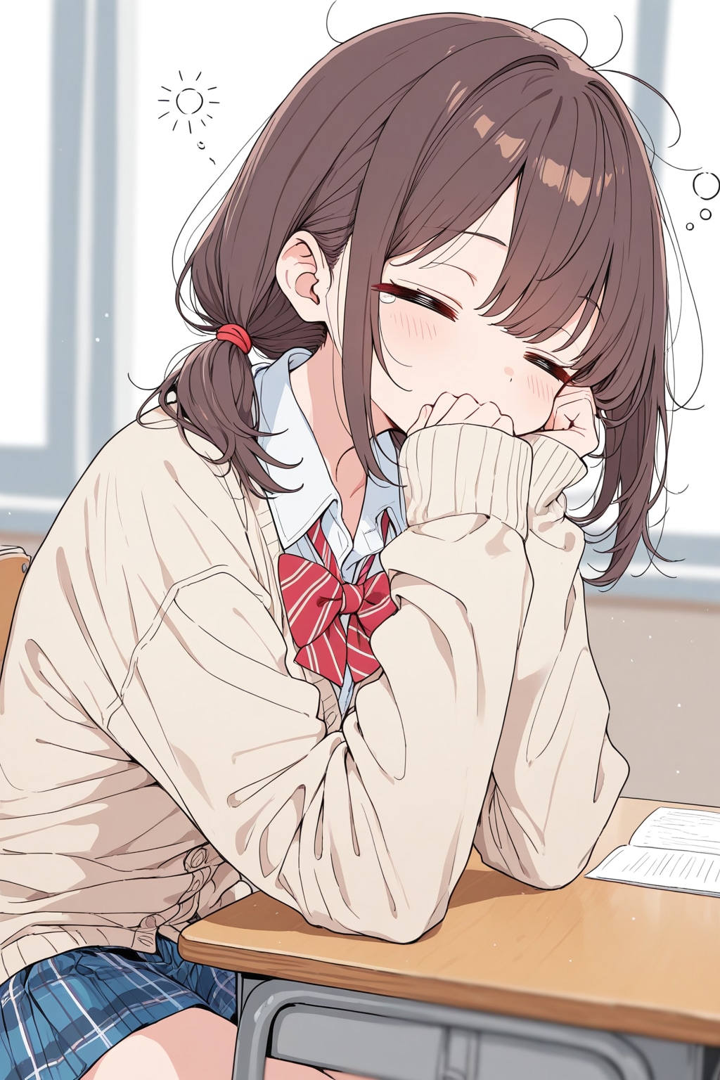 連休明けは眠くなる