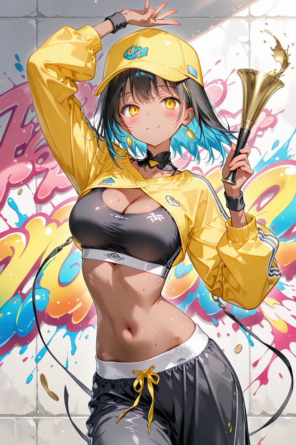 ヒップホップ系ガール(QILIN)