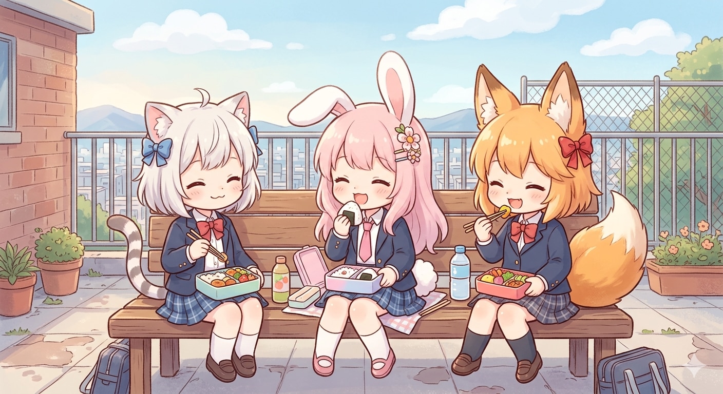 お昼ご飯 | の人気AIイラスト・グラビア