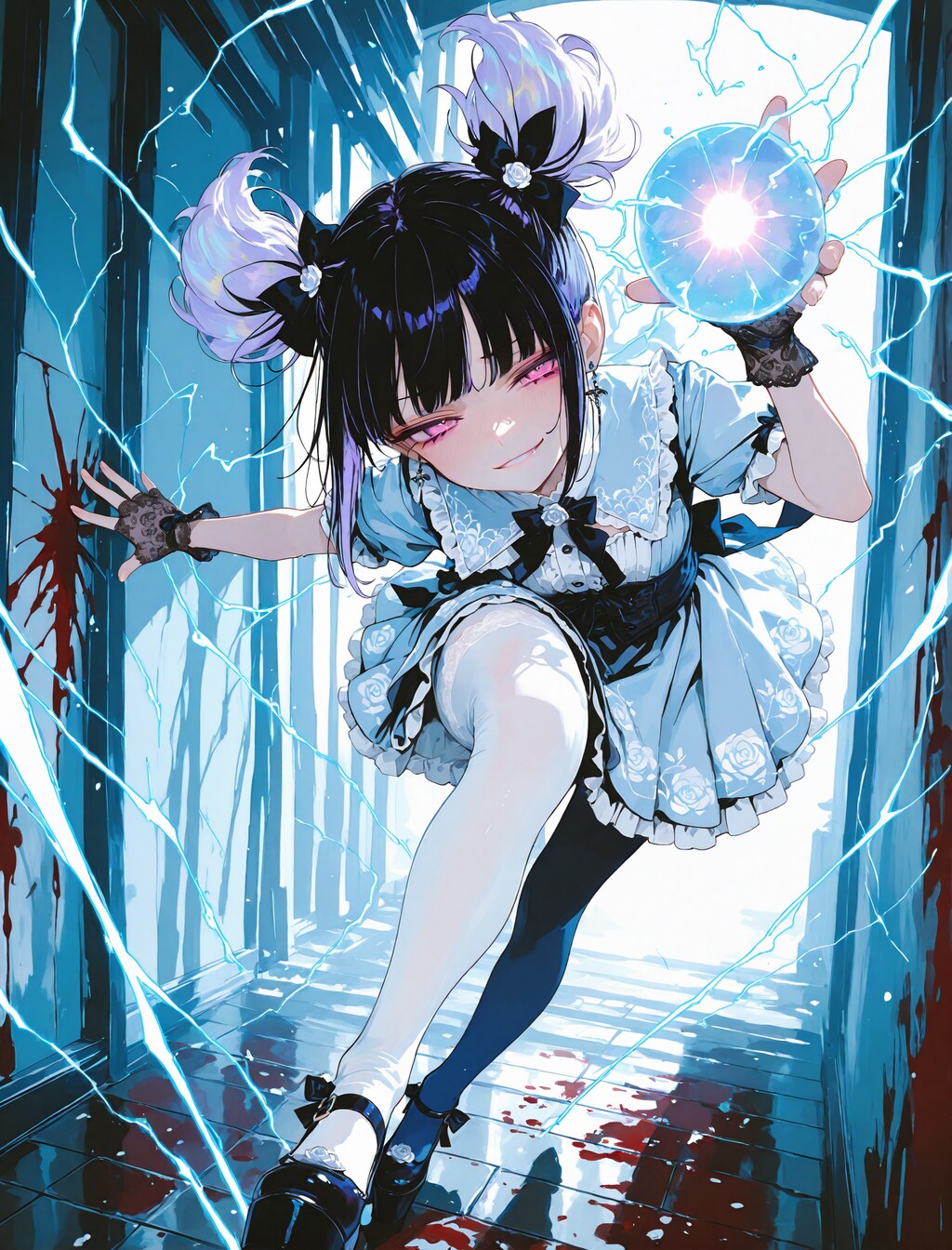 最後の標的をやっと見つけた系の魔女さん「みーつけたぁ❤」