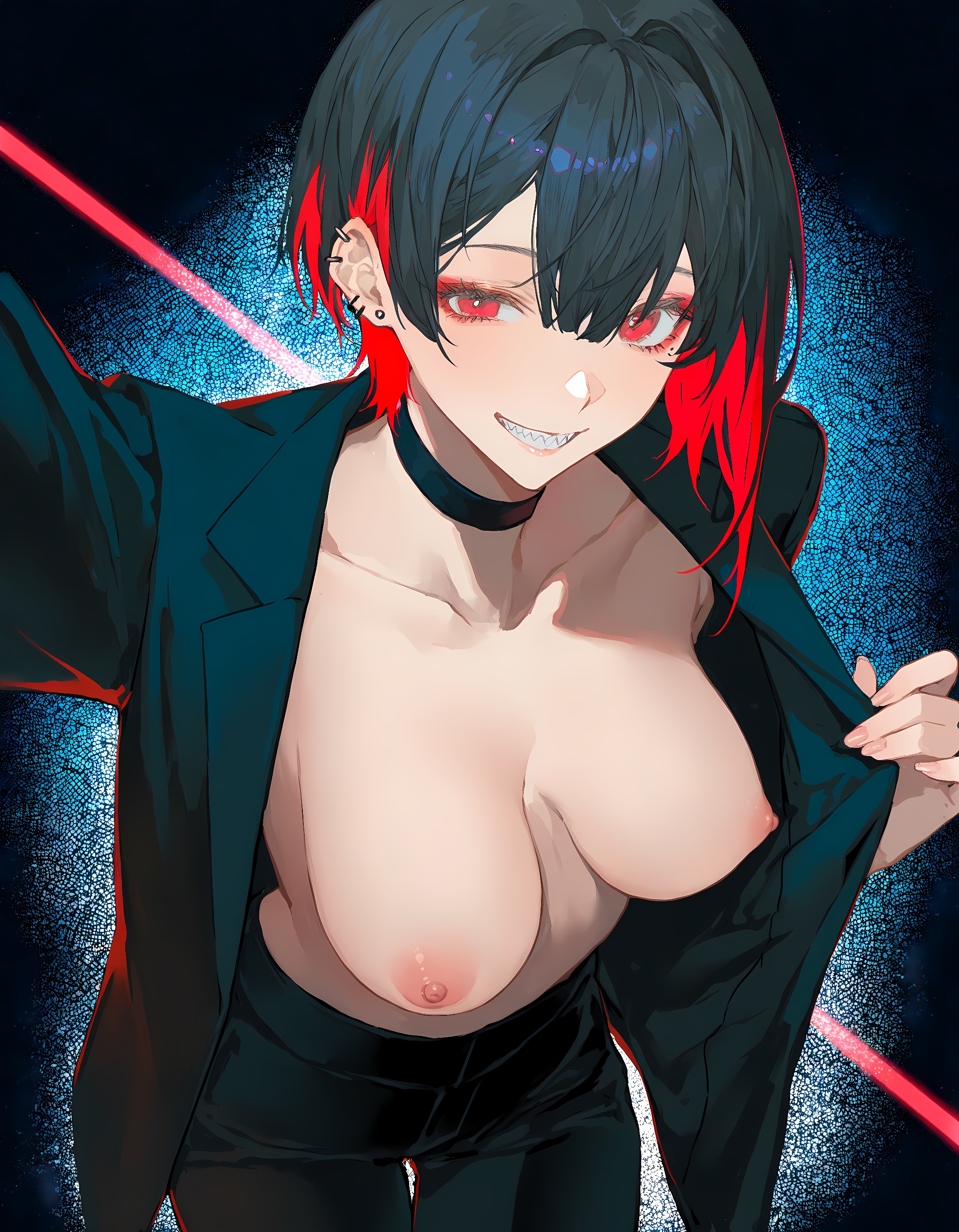 モチ、のーぶらで～す。いやんっ。