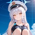 ハルナ　競泳水着2 2枚目
