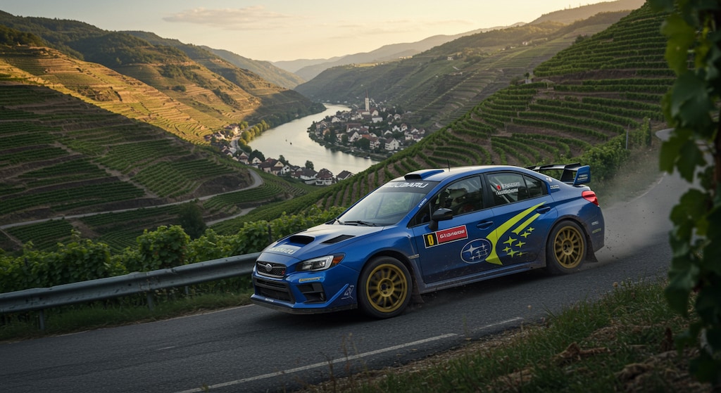 スバルWRXS4ラリーカー