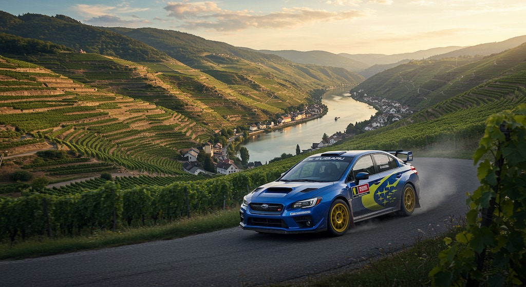 スバルWRXS4ラリーカー