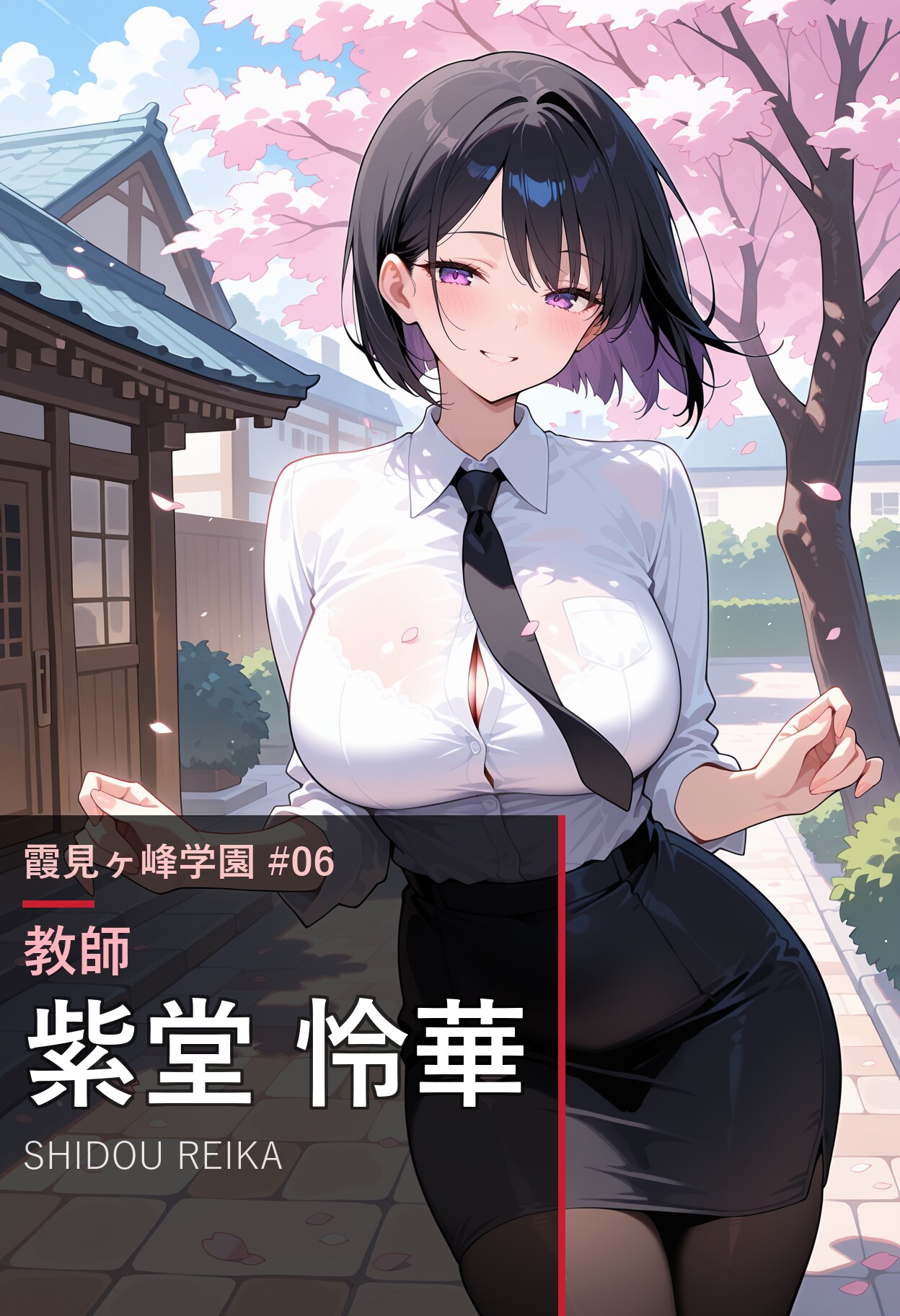 【霞見ヶ峰学園シリーズ #06】紫堂 怜華