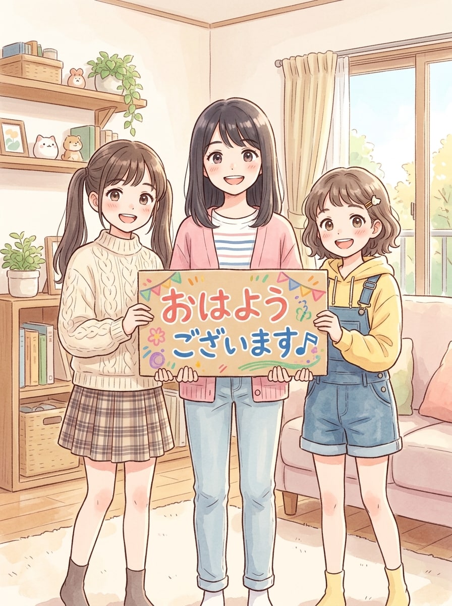 おはようございます♬ | の人気AIイラスト・グラビア