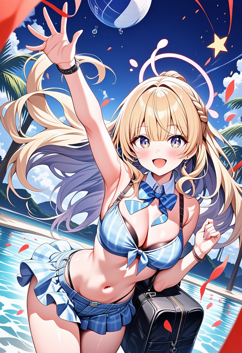 金髪アイドル娘