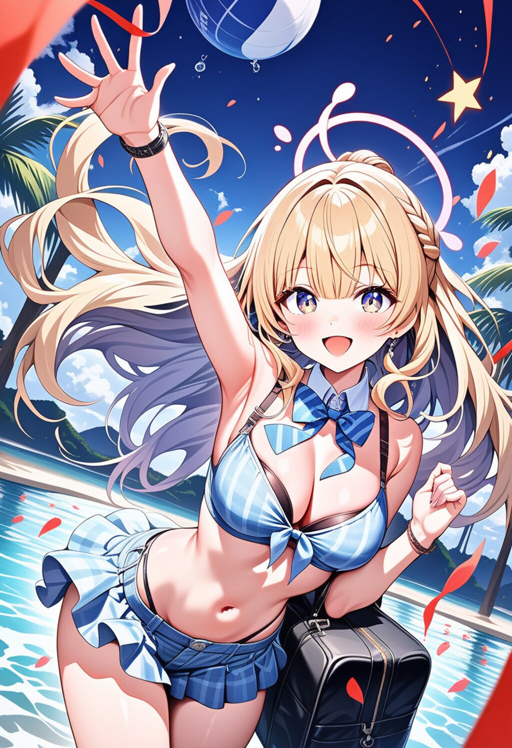 金髪アイドル娘
