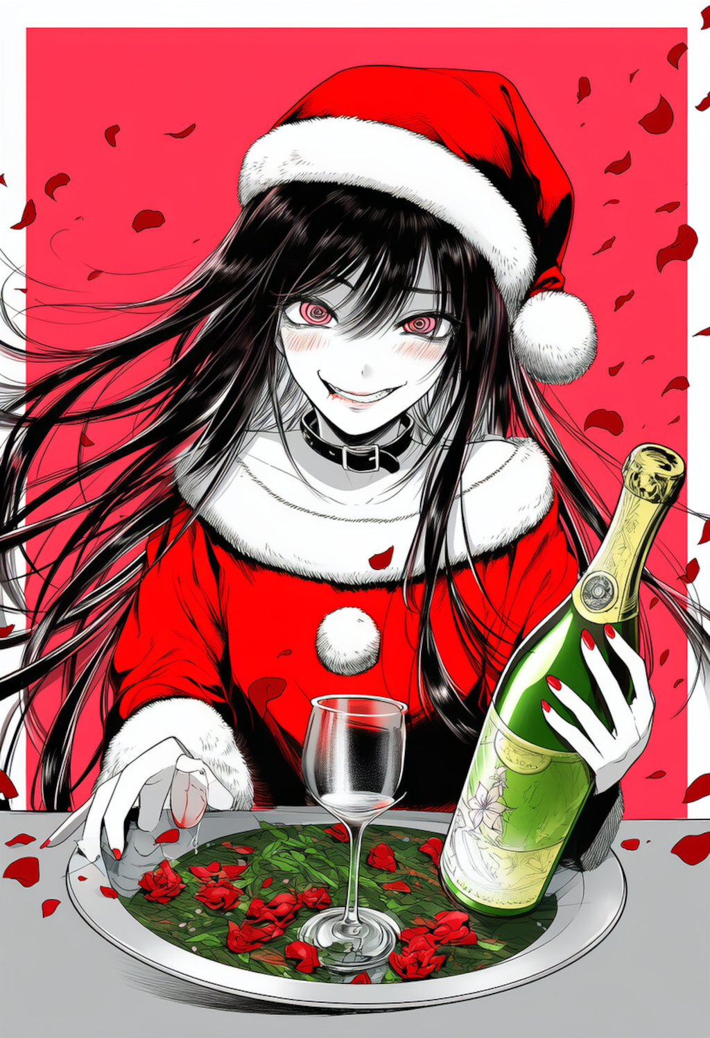 服部先輩とクリパ!