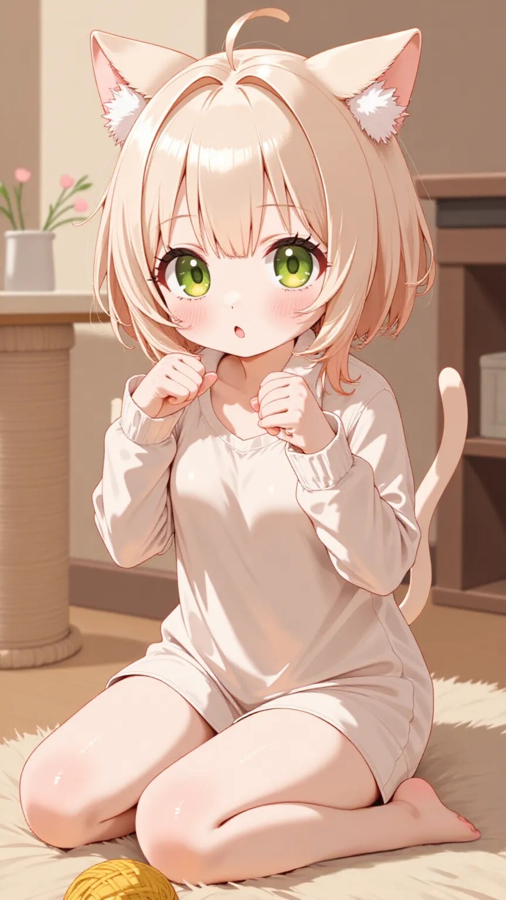 猫耳の女の子