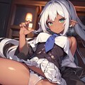 制服褐色エルフ 5枚目