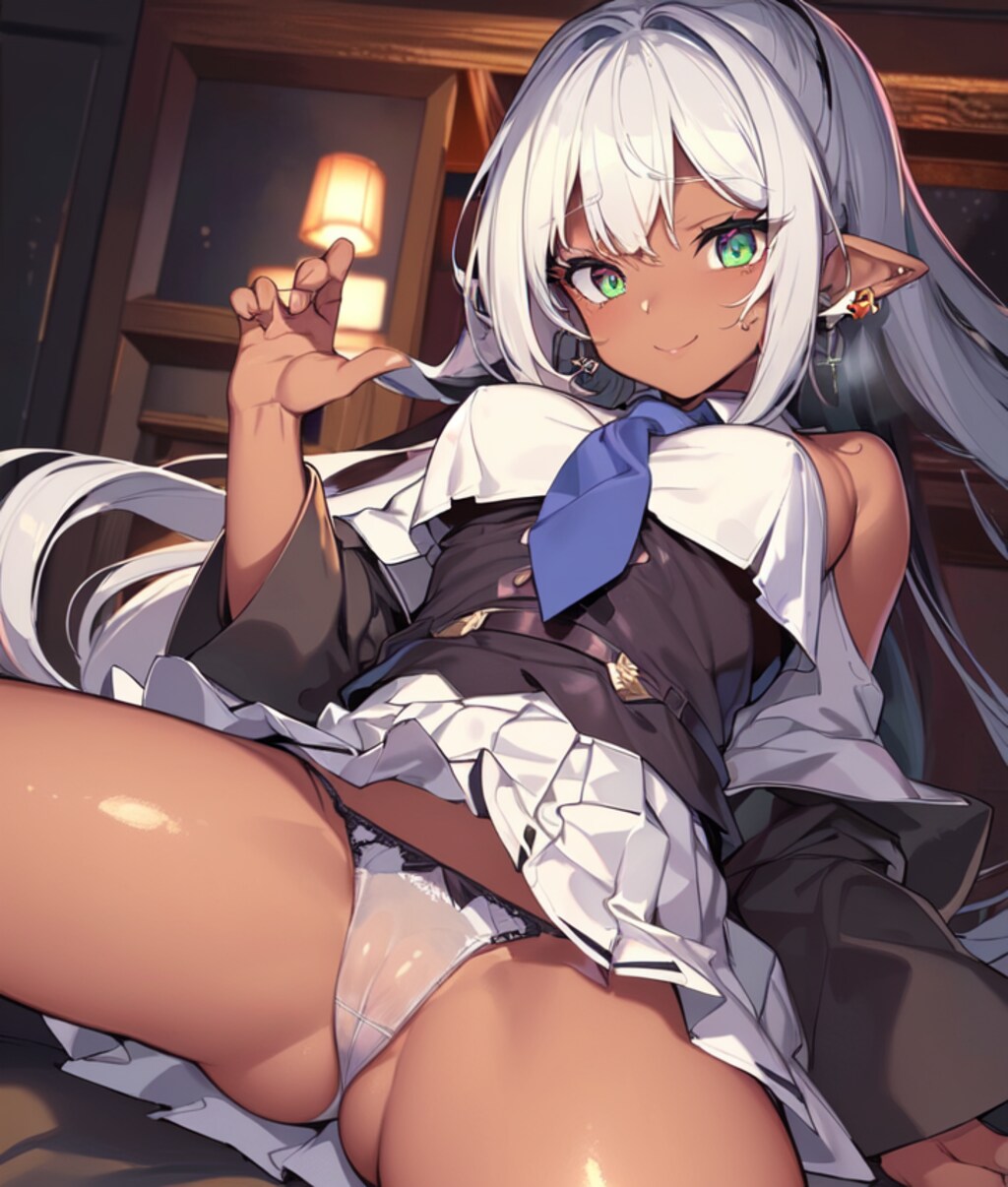 制服褐色エルフ