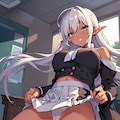 制服褐色エルフ 7枚目