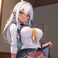 制服褐色エルフ 6枚目
