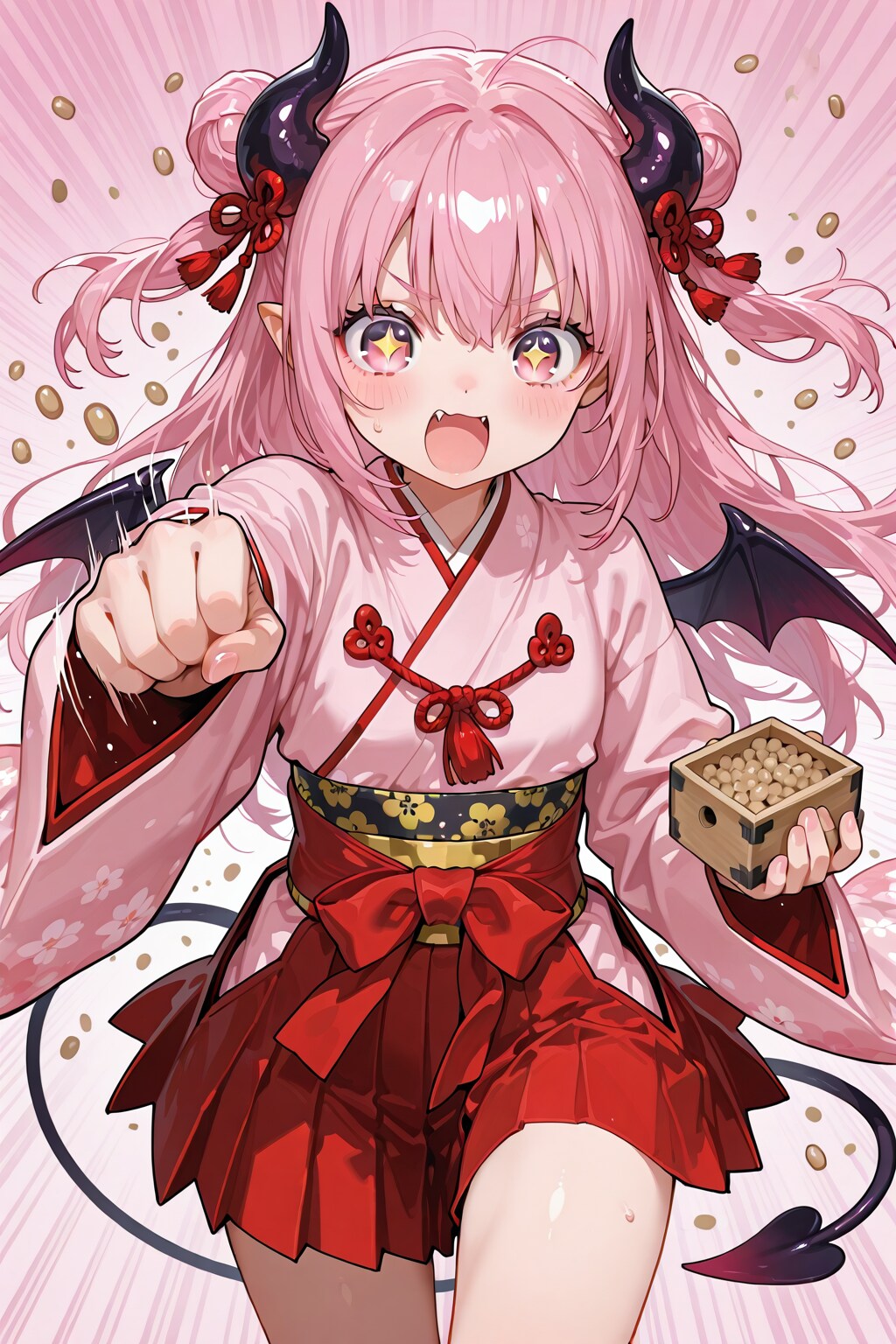 節分の悪魔ちゃん