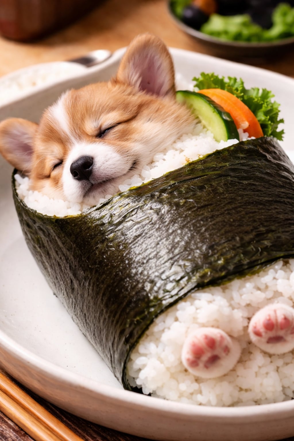 【コギたん】海苔コーギー