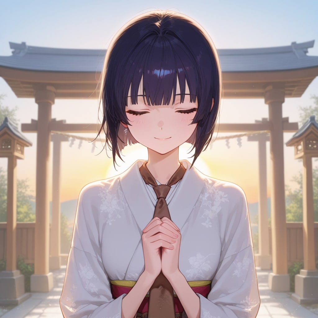 祈り結び | の人気AIイラスト・グラビア