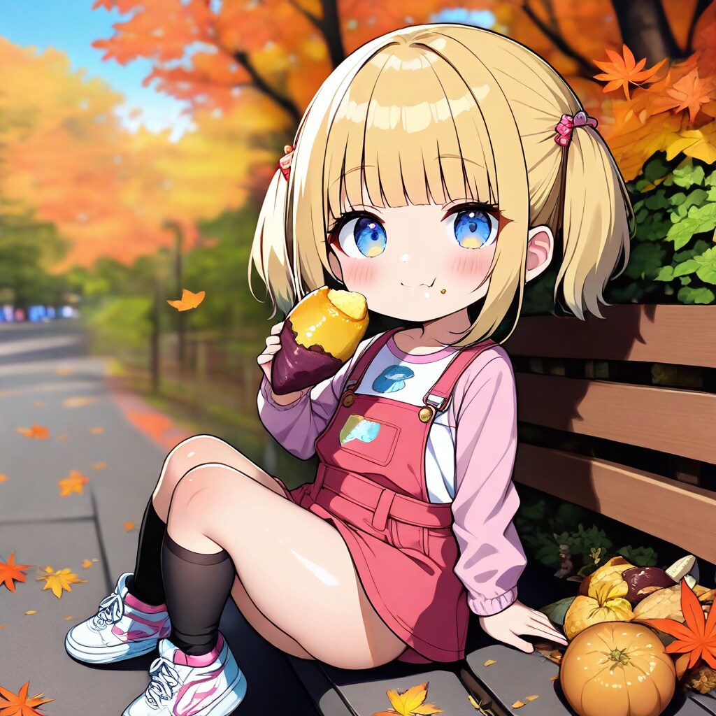 焼き芋♪ | の人気AIイラスト・グラビア