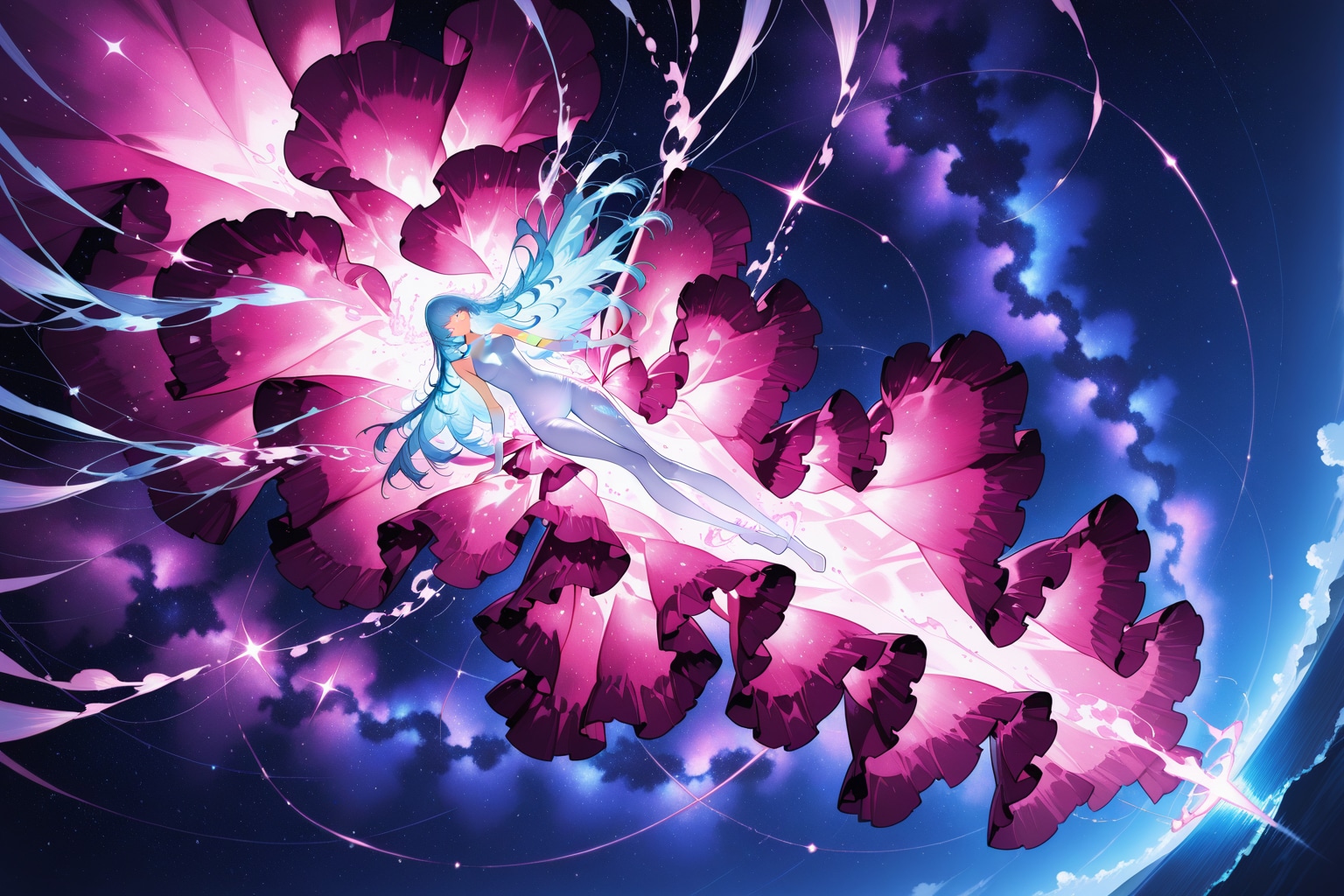 Kewujudan dunia elektronik dan digital yang bersifat hantu・ | の人気AIイラスト・グラビア