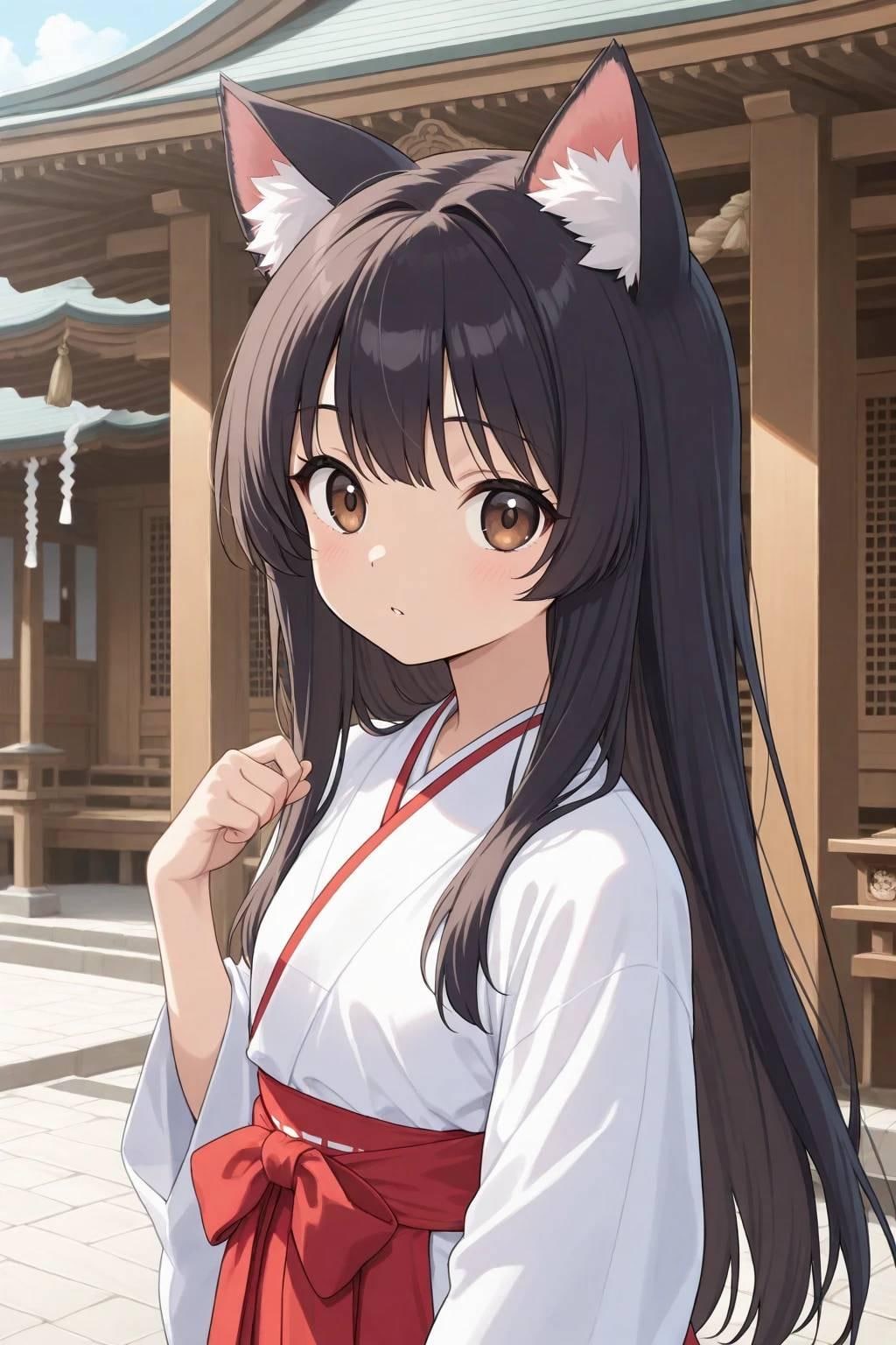 虎鼠神社ケモ耳