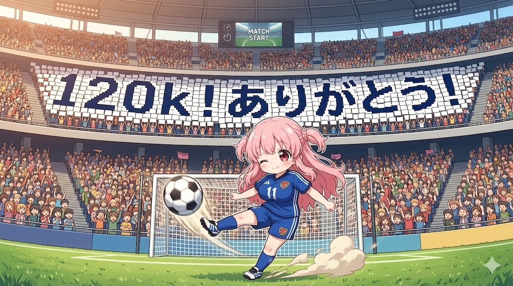 12万いいね達成！応援ありがとうございます！！！