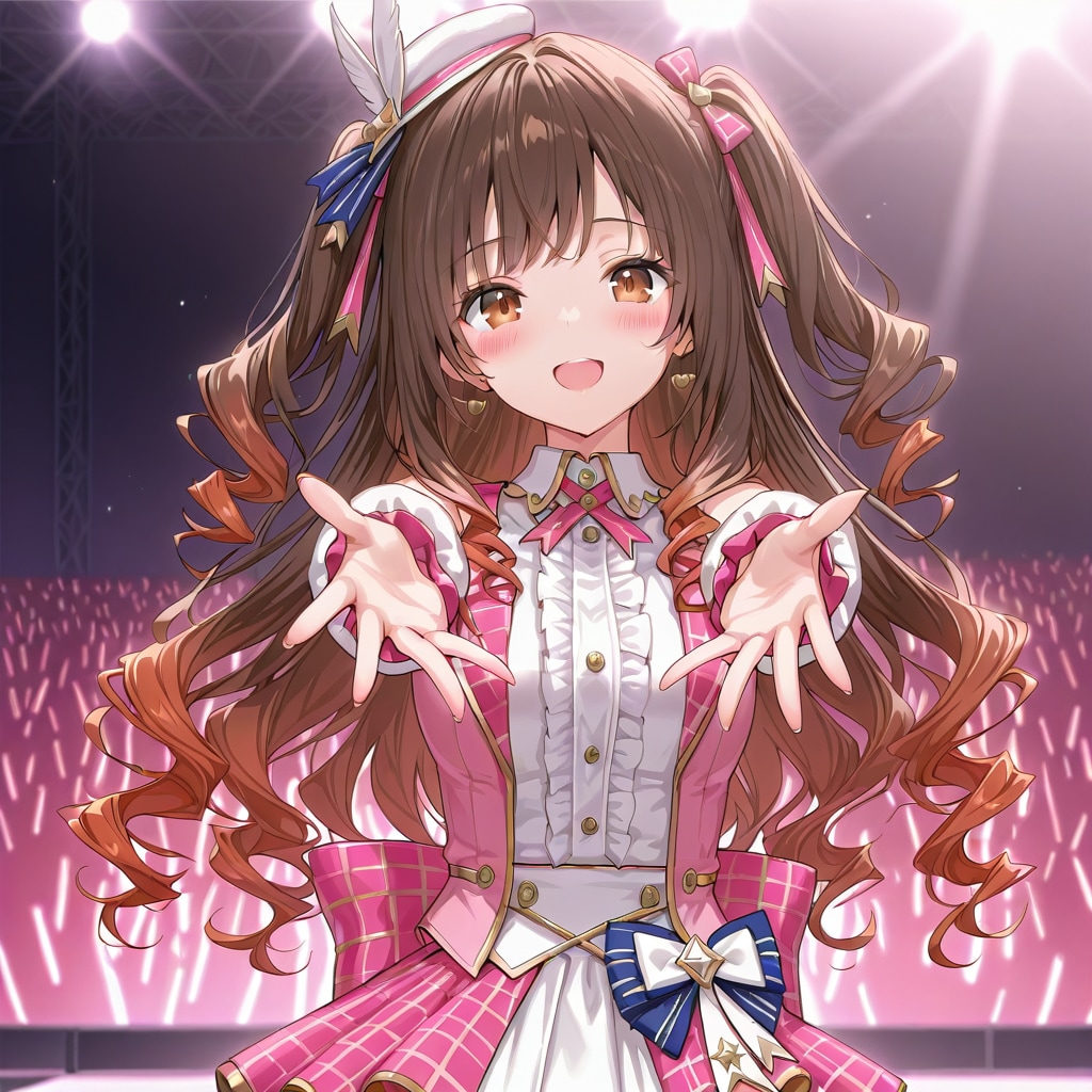 ピンク担当・友里奈ちゃん