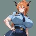 モンスター娘達の警察官コスプレ-２- 11枚目