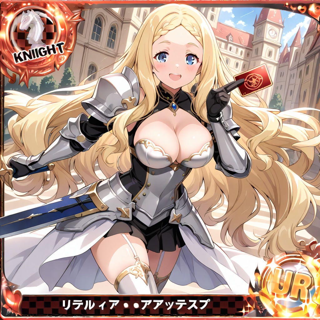 騎士姫リテルィア・アアッテスプ | の人気AIイラスト・グラビア