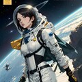 宇宙服ファッション雑誌の表紙 6枚目