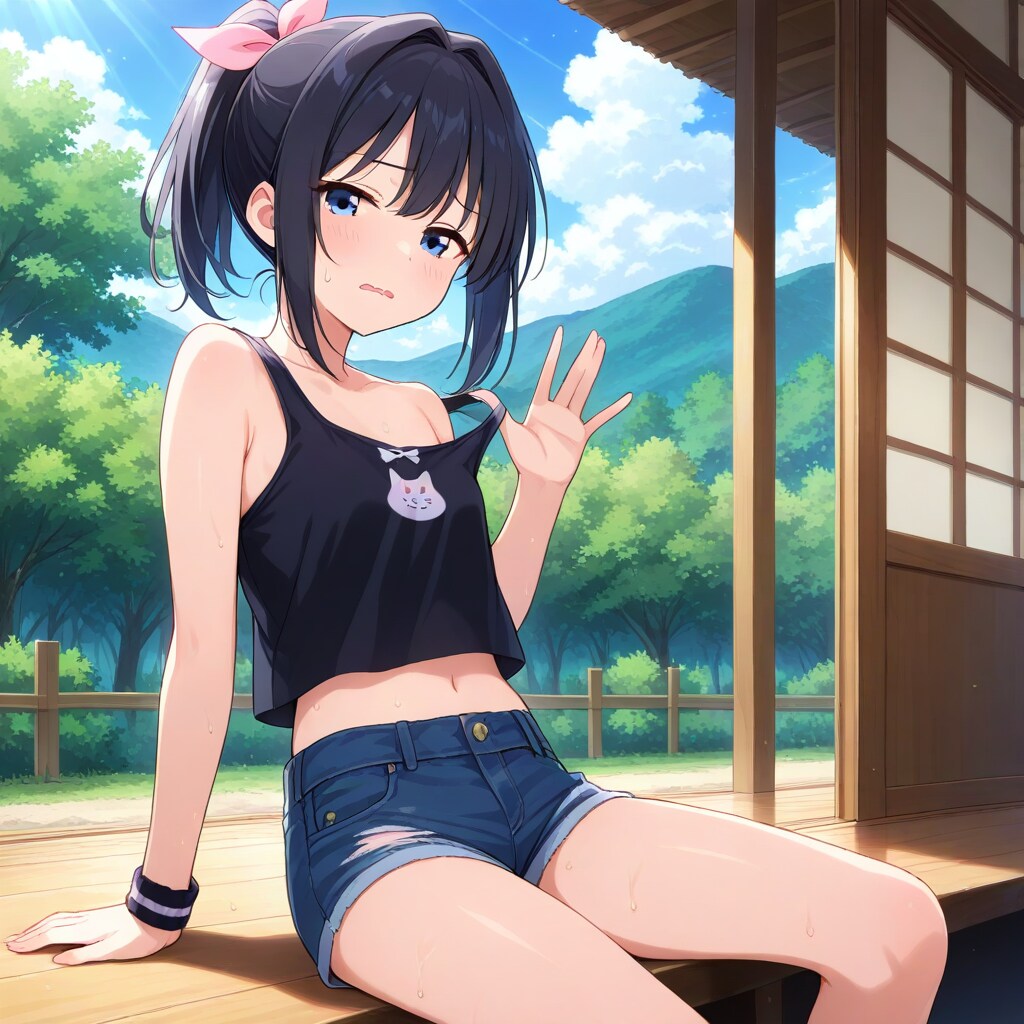 暑くてやってらんないね♡