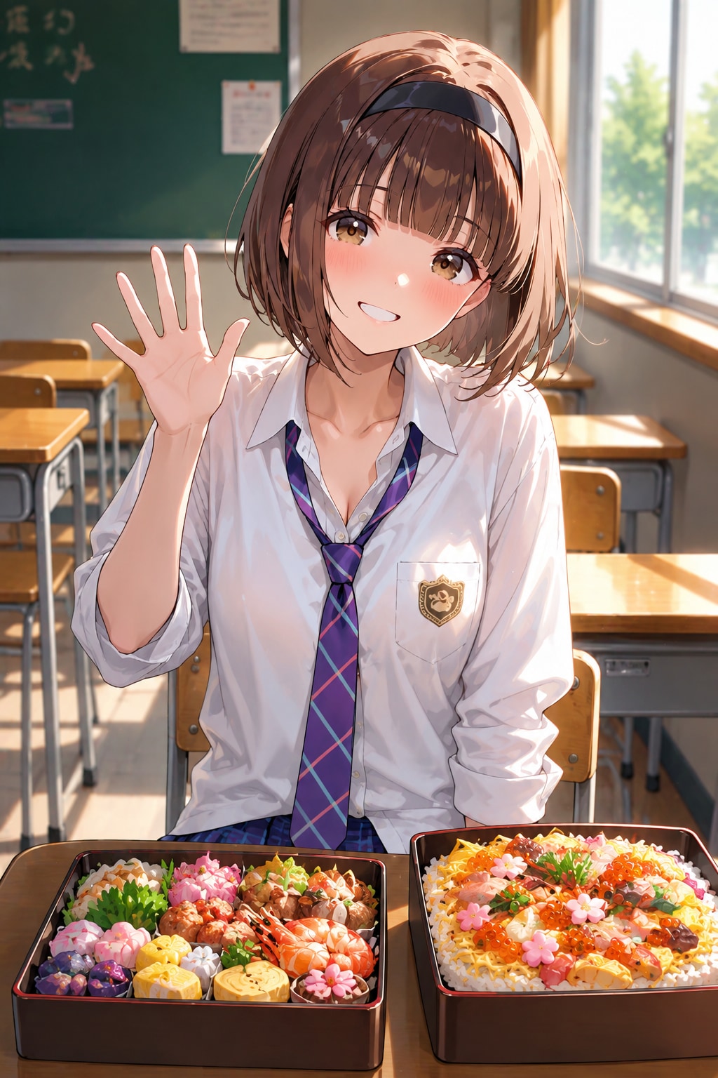 おはよう♪朝食べた？愛央ちゃん