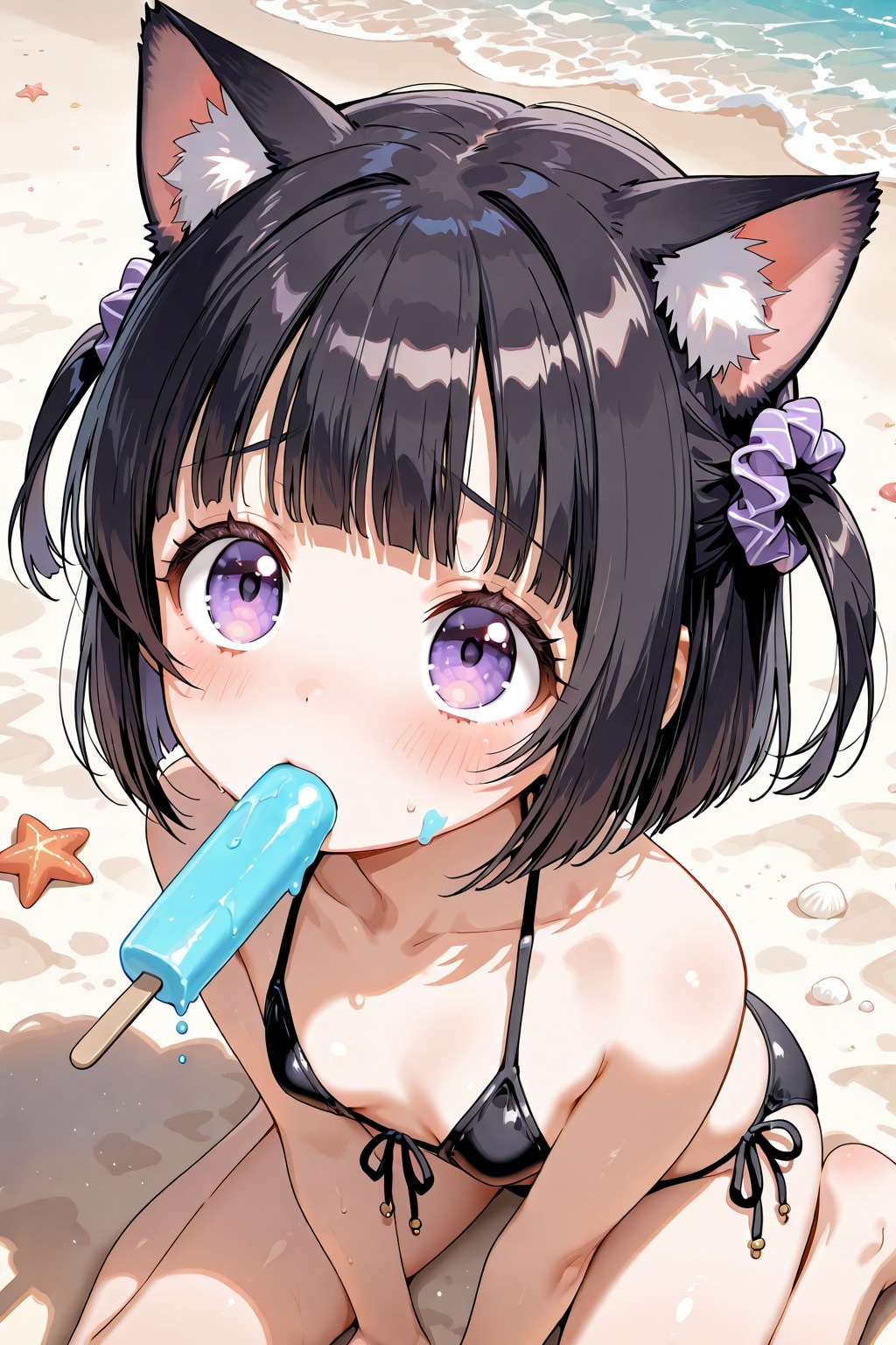 「アイスがとけちゃうよー」 | の人気AIイラスト・グラビア