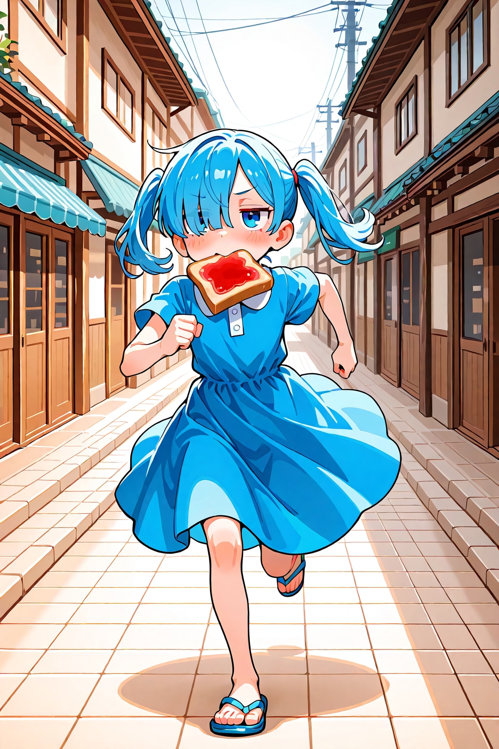 走るトーストな朝🍞