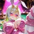 【バニーギャーる】負けたら即触手様と種付セックス 10枚目