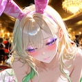 【バニーギャーる】負けたら即触手様と種付セックス 2枚目