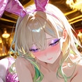 【バニーギャーる】負けたら即触手様と種付セックス 4枚目