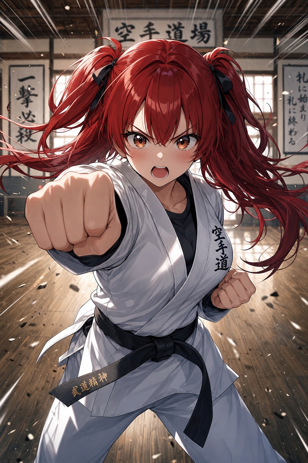 千尋の正拳突き | の人気AIイラスト・グラビア