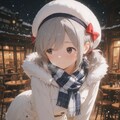 冬のナイトカフェテラス 4枚目