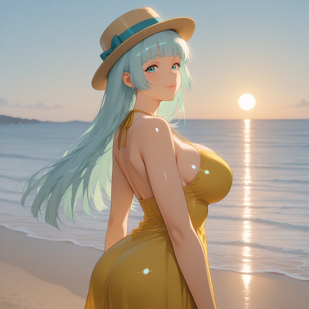 パステルカラーな髪の奈緒ちゃん