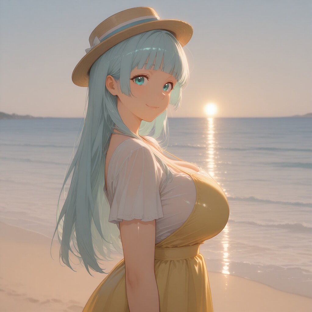 パステルカラーな髪の奈緒ちゃん