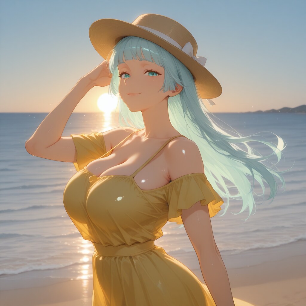 パステルカラーな髪の奈緒ちゃん